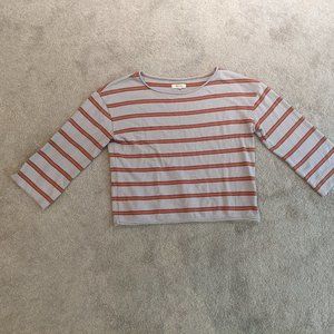 Madewell Cotton Crop Sweater